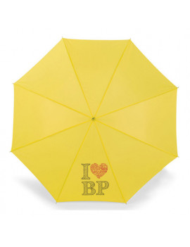 Esernyő - I Love BP, sárga