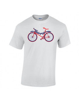 Póló - fehér - Bicikli